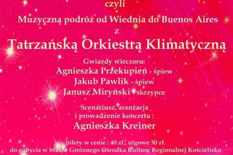 Koncert Noworoczny Tatrzańskiej Orkiestry Klimatycznej