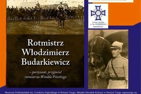 Promocja książki "Rotmistrz Włodzimierz Budarkiewicz – partyzant, przyjaciel Witolda Pileckiego"