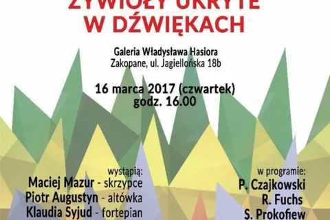 Koncert kameralny muzyki klasycznej "Żywioły ukryte w dźwiękach"