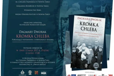 Promocja książki - KROMKA CHLEBA. Poruszające wspomnienia z syberyjskiego zesłania.
