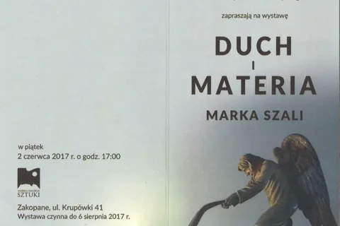 Wystawa Marka Szali „Duch i Materia”
