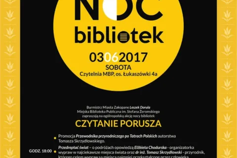 Noc Bibliotek w Zakopanem