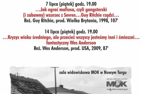 Nowotarskie Spotkania Miłośników Filmów "Milczenie owiec" wakacyjnie