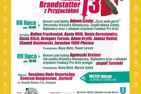 ANDRZEJ BRANDSTATTER Z PRZYJACIÓŁMI