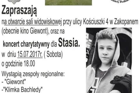 Koncert charytatywny dla Stasia