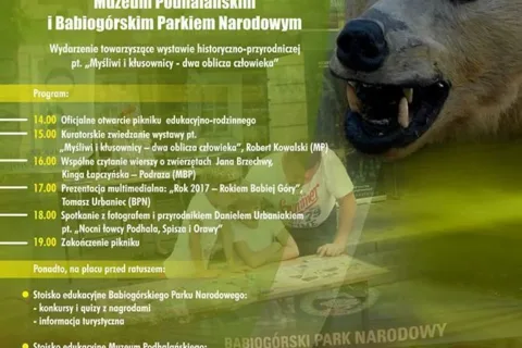 Niedziela z niedźwiadkiem – piknik rodzinny w muzeum
