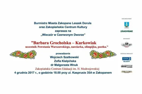 Spotkanie z Barbarą Grocholską-Kurkowiak