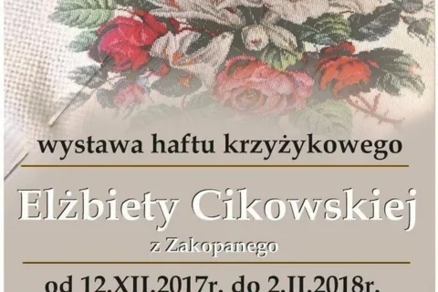 Wernisaż wystawy haftu krzyżykowego