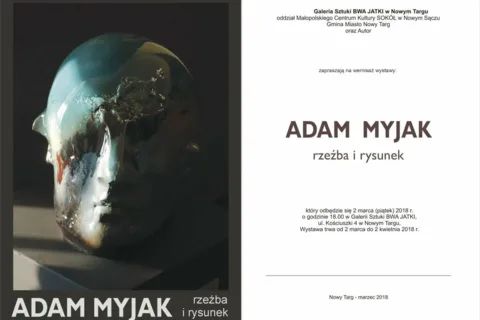 Wernisaż wystawy rzeźby i rysunku prof. Adama Myjaka