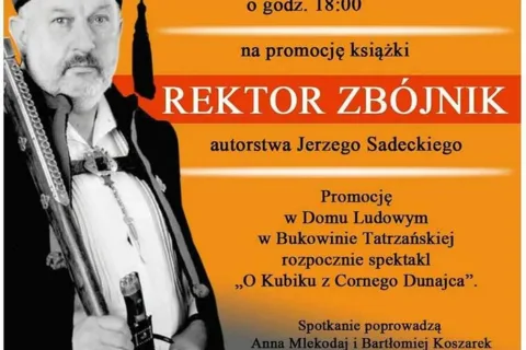 Promocja książki Rektor Zbójnik