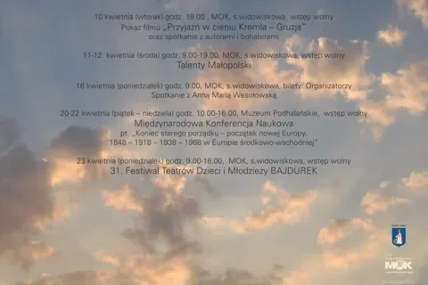 Kulturalna Stolica Podhala w kwietniu