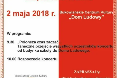 KONCERT PIEŚNI PATRIOTYCZNYCH