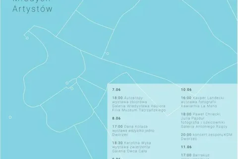 MA Festiwal - wernisaż wystawy kolaży Barrakuz i uczniów Zespołu Szkół Plastycznych im. Antoniego Kenara w Zakopanem
