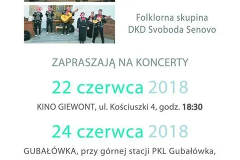 Występ zespołu im.Klimka Bachledy z zespołem ze Słoweni