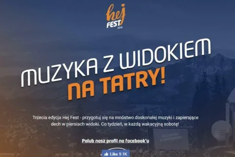 Hej Fest - WAKACYJNE KONCERTY W ZAKOPANEM!