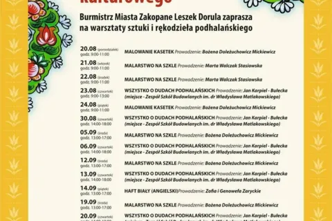 Warsztaty sztuki i rękodzieła