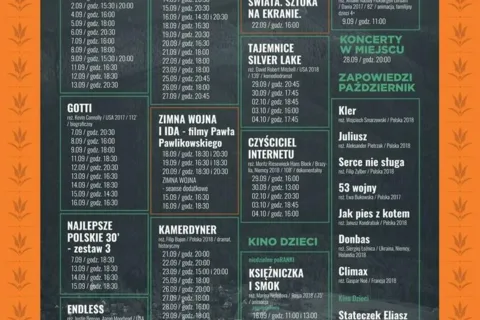KINO MIEJSCE Repertuar 07.09 - 04.10