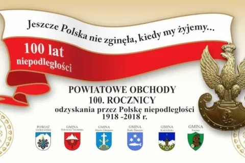 Powiatowe obchody 100. rocznicy odzyskania przez Polskę niepodległości