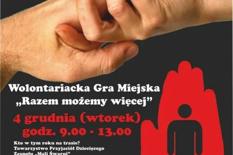 Wolontariacka Gra Miejska „Razem możemy więcej” 2018