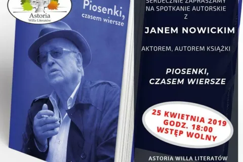 Spotkanie autorskie z Janem Nowickim