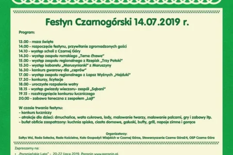 XVIII TATRZAŃSKIE WICI - Festyn Czarnogórski