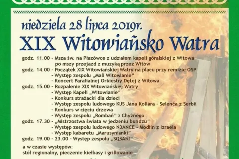 XVIII Tatrzańskie Wici - „XIX WITOWIAŃSKO WATRA”