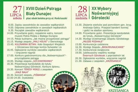 XVIII Tatrzańskie Wici - XX WYBORY NOŚWARNIYJSYJ GÓROLECKI”