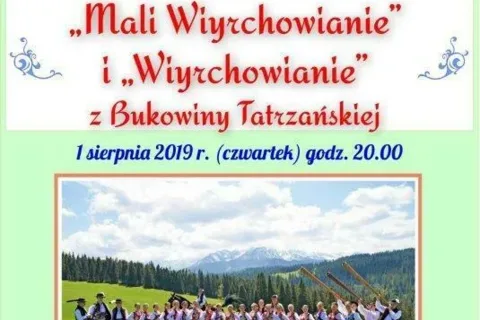 Koncert zespołów z Bukowiny Tatrzańskiej