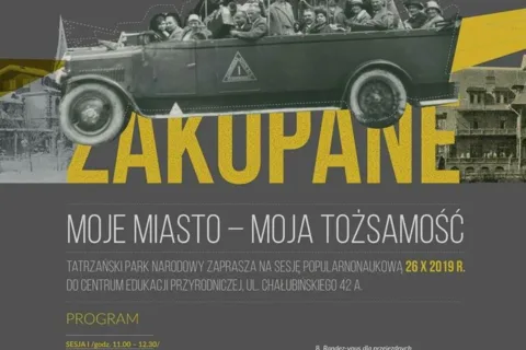 Sesja popularnonaukowa "Zakopane. Moje miasto – moja tożsamość"