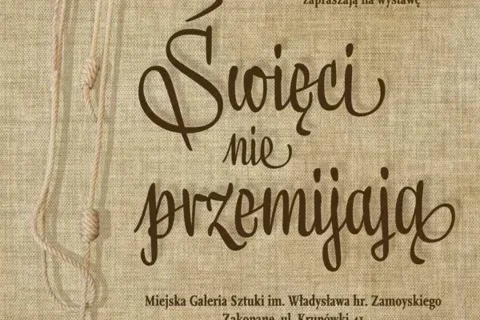 Wystawa "Święci nie przemijają"