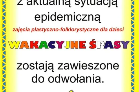"Wakacyjne Śpasy" - kreatywne zajęcia dla dzieci w Domu Ludowym