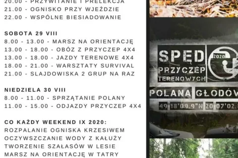 Pierwszy Polski SPĘD Przyczep Terenowych na Polanie Głodówki!
