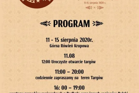XI edycja Europejskich Targów Produktów Regionalnych