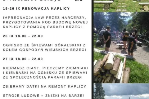Głodówka/NB - Renowacja Kaplicy Betlejemskiego Światełka Pokoju - 26-27 IX 2020 r.