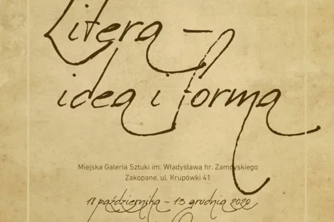 Wystawa "Litera - Idea i Forma"