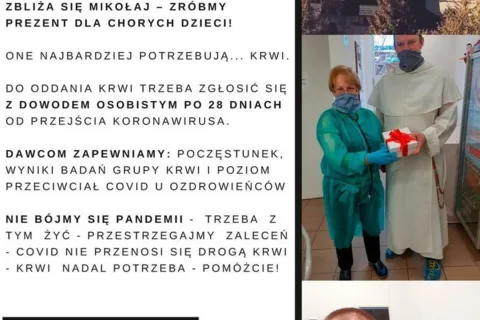 Akcja Oddawania Krwi – Schronisko Głodówka 4 grudnia 2020 r.