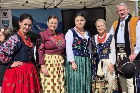 Powiat Tatrzański na Dożynkach Województwa Małopolskiego