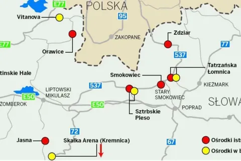 Narciarze poszusują na słowackie stoki