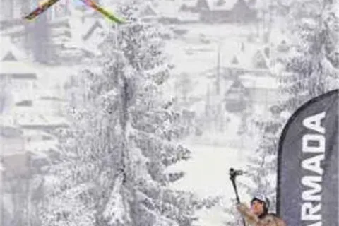 Freeskiing na Harendzie