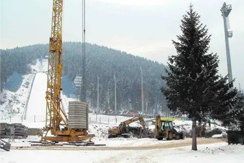 Roboty na Wielkiej Krokwi idą pełną parą
