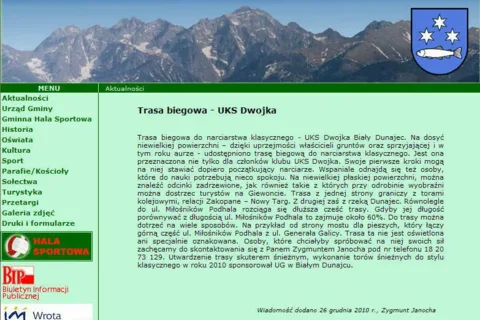 Biały Dunajec zaprasza na narty biegowe
