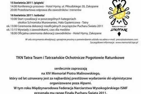 Finał Pucharu Świata w narciarstwie wysokogórskim