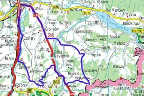 Łapszanka & Rusiński Wierch - 55,4km