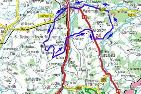 Maruszyna & Bańska Wyżna - 49,1km