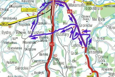 Traska treningowa górska - 42km