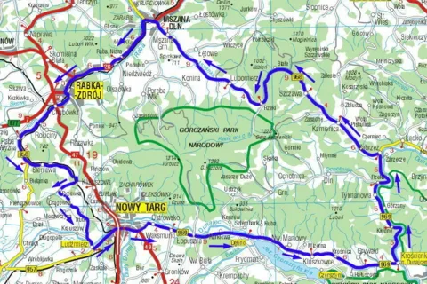 Wokół Gorc - 130,1km