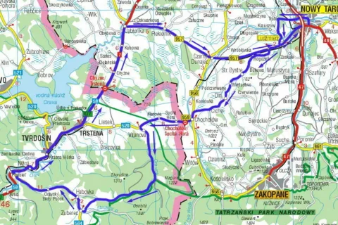 Oravice & Trstena - 123,3km