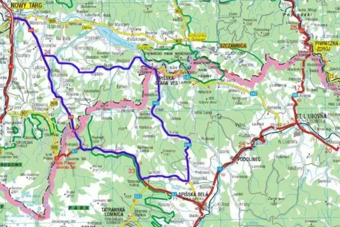 Spisska Magura & Żdiar - 105,8km