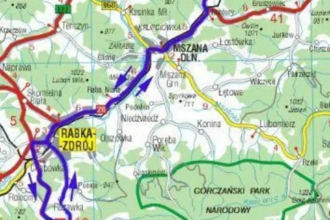 Rabka & Szczyrzyc - 102,5km