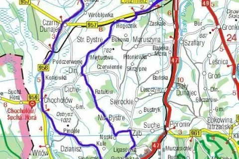 Ząb i Gubałówka - 80km